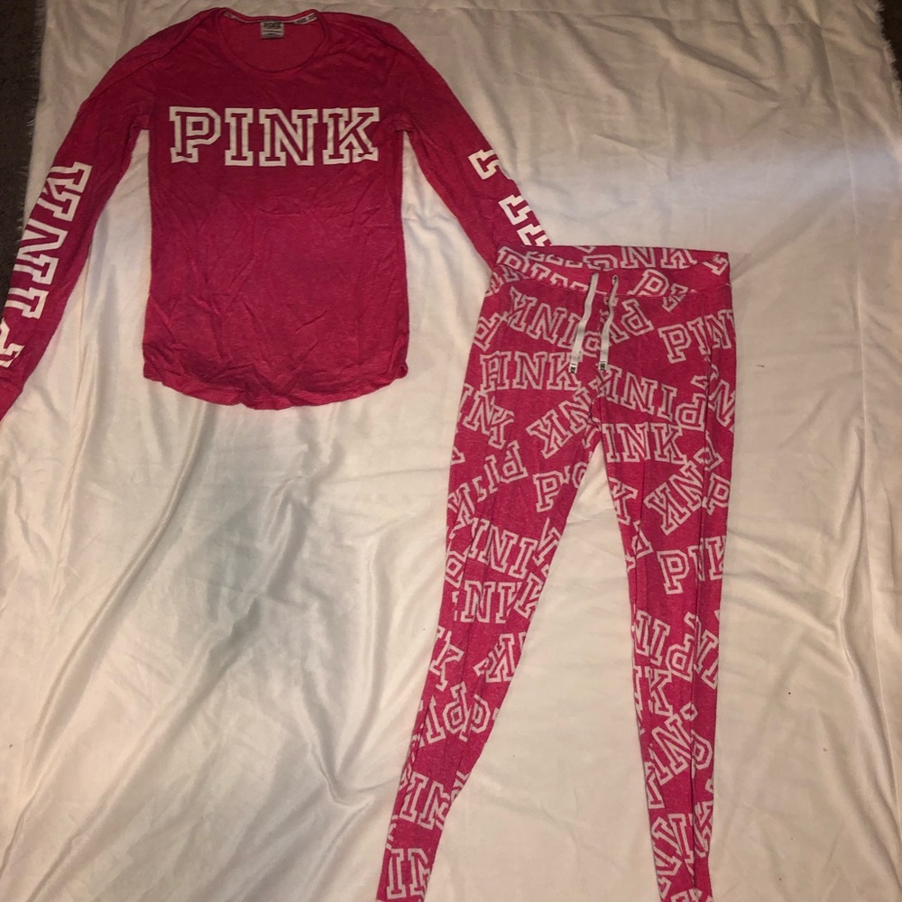 PINK pajama set